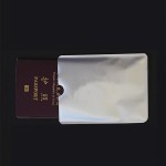 Folie protectie pasaport, culoare argintiu